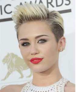 Miley Cyrus Pelo Corto
